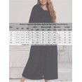 thumbnail image 5 of Women's Fleece Robe Luxury Plush Flannel Hoodie Zipper Dressing Gown with Pockets for Winter, 5 of 5