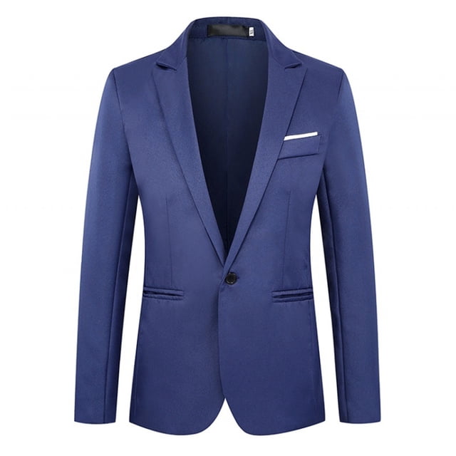 Mens Suit Slim Fit Pinstripe Suit for Men one Button Solid Tuxedo Mens Pin Striped Suit Blazers Jacket Business Suits Suit Set for Men Wedding Party Homecoming Suits for Men
