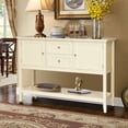 thumbnail image 2 of Costway Sideboard Buffet Table Wooden Console Table w/ Drawers & Cabinets Beige, 2 of 10
