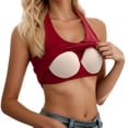thumbnail image 3 of HNMKIU Camisoles For Women With Pad Summer Short Wear A Tank Top, 3 of 4