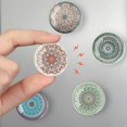 thumbnail image 3 of Glass Fridge Magnets, 12Pcs Fresh Strong Magnetic Refrigerator Magnet Fridge Sticker Cute Refrigerator Magnets for Kitchen Office Whiteboard Cabinet Decorative Magnets for Gift, 3 of 7