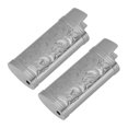 thumbnail image 1 of Retro Lighter Case 3D Floral Engraved Zinc Alloy Cover, 1 of 8