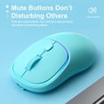 thumbnail image 4 of LSLJS Wireless Mouse with Dazzling Lights 2.4G Noiseless Mouse with Usb Receiver Portable Computer Mice for Desktop Computer Laptop, 4 of 4