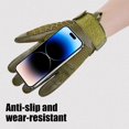 thumbnail image 3 of A-00 BL Motorcycle Full Finger Gloves Outdoor Touchscreen Non Slip For Road Racing Size L #F2O19, 3 of 9