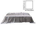thumbnail image 3 of TopLLC Solid Color Ease Friendly Washable Sheets Luxurious Silk Bedding cloth Fabric bed sheet, 3 of 6