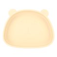 thumbnail image 2 of 4pcs Children Plate Utensils Set Silicone Suction Bowls Set Toddler Panda Shape Plate Beige Bowl Plate Silicone Fork Spoon, 2 of 14