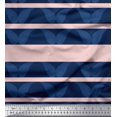 thumbnail image 1 of Soimoi Tissu en Rayonne Rayé & Paisley Imprimé 1 Yard 56 Pouces de Large, 1 of 3