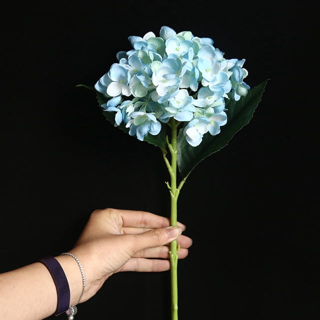 SDNall Artificial Flower Hydrangea Fake Silk Flower Home Wedding Party Floral Decor