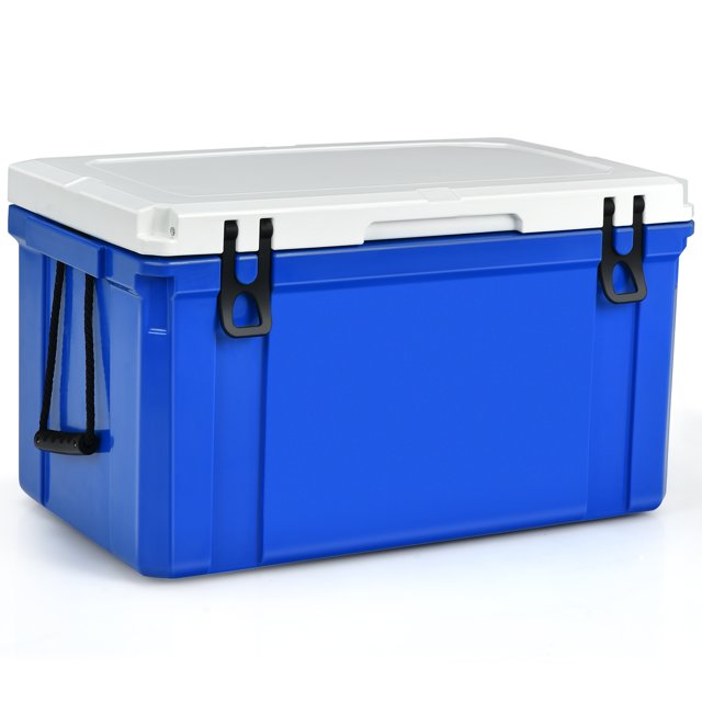 Patiojoy 79Quarts Portable Cooler Camping Ice Chest with Stainless Handles for BBQ&hiking&outdoor activities