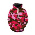 thumbnail image 1 of Innerwin Sweat à Manches Longues pour Hommes, Capuche, Sport, Cordon de Serrage, Confortable, Rose Rouge m, 1 of 2