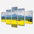 thumbnail image 2 of Maison de ferme dans le champ de canola - Paysage Impression sur toile, 2 of 3