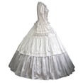 thumbnail image 4 of UPPADA Liquidation Robes d'Invitée de Mariage pour Femmes Hiver Robe à Manches Longues Grande Taille Robe Évasée Robe Maxi de Cocktail pour Femmes Robes de Soirée Ajustées Robe Évasée, 4 of 7