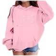 thumbnail image 2 of Children's Long Sleeved Hoodie With Printed Bow Tie, 2 of 4