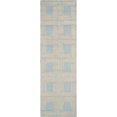thumbnail image 1 of HomeRoots 353994 2 ft. 3 in. x 7 ft. 6 in. Runner Wool Spa & Pumice Area Rug, 1 of 1