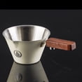 thumbnail image 4 of Glass Measuring Cup Italian Measuring Cup, Wooden Handle Coffee Cup, Ounce Mark Extraction Cup, Stainless Steel Graduated Cup, 4 of 9