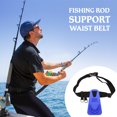 thumbnail image 4 of Tignapoo Fishing Rod Support Belt - Adjustable Black Waist Strap for Optimal Comfort, Compatible with 5.5cm Pole Bottom Diameter, Fits Up to 140cm Waist Circumference, 4 of 6