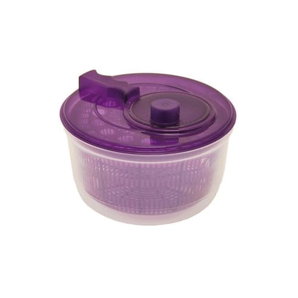 Starbasix Essoreuse à Salade, Capacité 4L, Poignée Ergonomique, Panier Multifonction Passoire, Bol Transparent de Service, Nettoyage Facile Légumes et Fruits
