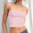 thumbnail image 3 of Timegard Womens Tube Tank Tops Sleeveless Strapless Crop Tops Basic Backless Top Going out Cute Summer Shirts, 3 of 5