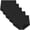 Black, variant on Plebaso Xs-5xl Womens Cotton Underwear High Waisted Full Coverage Briefs Comfy Ladies Panties Pack of 5