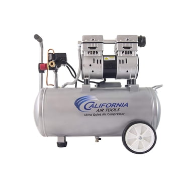 California Air Tools 8010 1 HP Ultra Quiet Oil Free Lightweight Air Compressor
