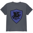 thumbnail image 1 of Halloween Knight Shield Costume Dragon Youth T Shirt, 1 of 1