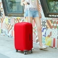 thumbnail image 3 of Housse Élastique pour Bagage de Voyage, Valise à Roulettes, Sac de Protection, Protecteur Antipoussière pour 18-20 Pouces (Rouge), 3 of 3