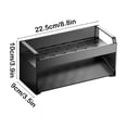 thumbnail image 3 of EGNMCR Closet Organizers and Storage Over Sink Kitchen Organizer Kitchen Counter Storage For Utensils Sponges Rustproof Easy Clean For Home Restaurant Use Stainless steel Kitchen Sink Sponge Holder, 3 of 6