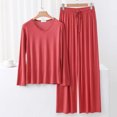 thumbnail image 1 of Weiqiqre Ensembles de Pyjama pour Femmes Pyjamas Rafraîchissants Ensembles Assortis d'Été Manches Courtes Ensemble de Détente Femmes, 1 of 3
