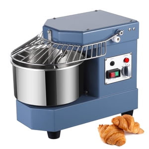 Commercial Dough Mixer, 8Qt Capacity, 450W Dual Rotating Dough Kneading Machine with Stainless Steel Bowl, Safety Shield,110V for Restaurant, Bakeries,Pizzeria