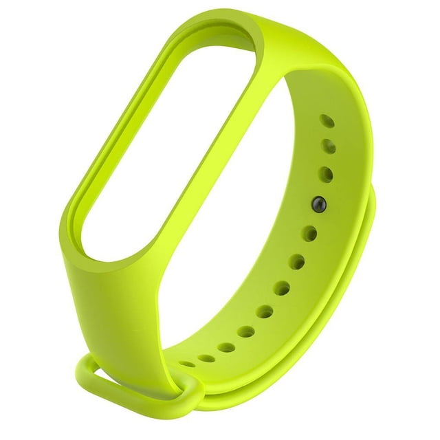 relayinert Bracelet de Remplacement Bracelet de Poignet Flexible Bande Ronde Bracelet de Poignet Intelligent Résistant à l'Usure Bracelet de Montre Bracelet de Sport Remplacement pour Mi 3 Lime