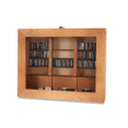 thumbnail image 4 of Relief Anxiety Bookshelf with 200Books Miniature Library Wooden Bookshelf Shake Your Anxiety A, 4 of 5