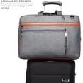 thumbnail image 3 of CoolBELL Convertible Backpack Shoulder bag Messenger Bag Laptop Case Business Briefcase Leisure Handbag Multi-functional Travel Rucksack Fits 15.6 Inch Laptop For Men / Women / Travel (New Grey), 3 of 6