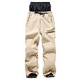 thumbnail image 2 of Tidyack,Insulated Ski Pants, Windproof Snowboard Pants, Waterproof Breathable, Men's Large Size, Dual-Layer Design, For Skiing Snowboarding, High-Performance Outdoors Gear, Durable Nylon Lining,, 2 of 9