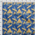 thumbnail image 3 of oneOone Tissu Polyester Lycra Rectangle & Triangle Imprimé Géométrique BTY 56 Pouces de Large, 3 of 4