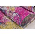 thumbnail image 3 of Yorkson Grey Pink Indoor/Outdoor Area Rug 7'10" x 10'5", 3 of 6