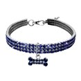 thumbnail image 2 of TIMIFIS Dog Collar Pet Supplies Cute Mini Pet Dog Bling Rhinestone Chocker Collars Fancy Dog Necklace, 2 of 3