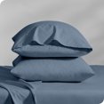 thumbnail image 1 of Bare Home Percale Weave Pillowcase Set - 300 Thread Count - 100% Organic Cotton - Standard, Bering Sea, 1 of 4