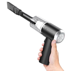 Nettoyeur d'aspiration de voiture portatif, Xinsrenus 120W Aspirateur puissant pour petite voiture, Mini Poussières USB Nettoyant à vide portable, 6000-10000Pa Vac à main sans fil pour l'intérieur de la voiture Cheveux d'animal