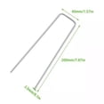 thumbnail image 3 of Garden Stakes Galvanized Landscape Staples,U-Type Turf Staples for Artificial Grass, 3 of 5