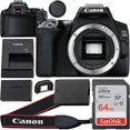 thumbnail image 1 of Canon EOS 250D (Rebel SL3) DSLR Body Only Camera with 64GB High Speed Ultra Memory Card and 1x Seller Replacement Rechargeable LP-E17 Lithium-ION Battery, 1 of 1