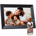 thumbnail image 1 of FRAMEO 10inch Digital Picture Frame WiFi Smart Photo Frame Electronic Digital Picture Frames Load from Phone1280x800 HD IPS Touch Screen,Automatic/Slideshow/Share Videos Photo-Black, 1 of 6
