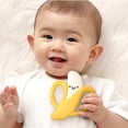 thumbnail image 4 of Itzy Ritzy Chew Crew Banana Silicone Baby Teether for Infants, Shaped Teether, 0+ Months, 4 of 4