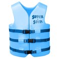 thumbnail image 1 of TRC Recreation Super Soft Large Size Life Jacket Foam Swim Vest, Blue, 1 of 7