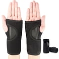 thumbnail image 1 of FanShow Carpal Tunnel Wrist Braces For Night Wrist Sleep Support Brace Wrist Splint Stabilizer And Hand Brace Cushioned To Help With Carpal Tunnel And Carpal Tunnel Wrist Braces For Night Wrist, 1 of 1