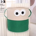 thumbnail image 2 of Sentmoon Clothes Hamper Baskets for Organizing Felts Cloth Hand-helds Dirty Clothes Storage Basket 34L Large Capacity Toy/household Item Storage Basket for Sorting Clothes, 2 of 7
