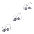 thumbnail image 2 of yingyy 1/2/3/5 2 Pieces Curtain Tieback Round Polyester Replacement Simple Style Household Kitchen Sunshade Drape Fixing Fastener Grey 3PCS, 2 of 6