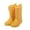 J-Yellow, variant on 2025 Girls Boots Boy Non Slip Rain Boot Size 4 Rain Boot Child Low Boot Shoe