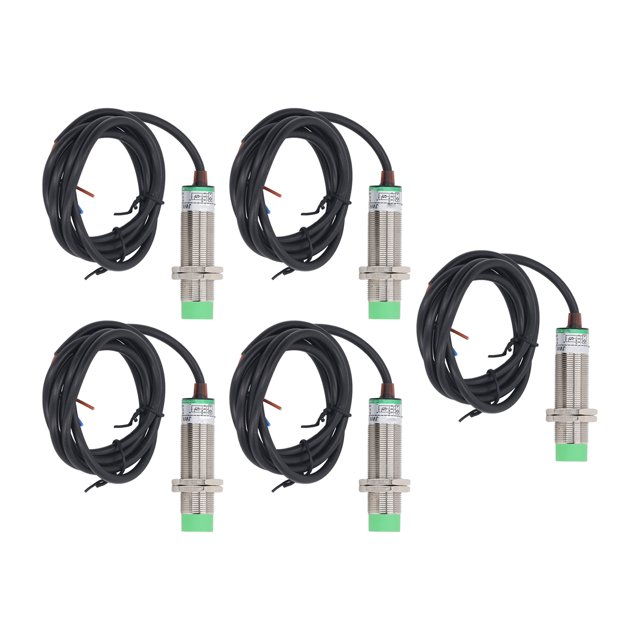 5 Pcs Capteur de Proximité NPN Normalement Fermé Interrupteur de Détection Kit d'Accessoires DC 636V