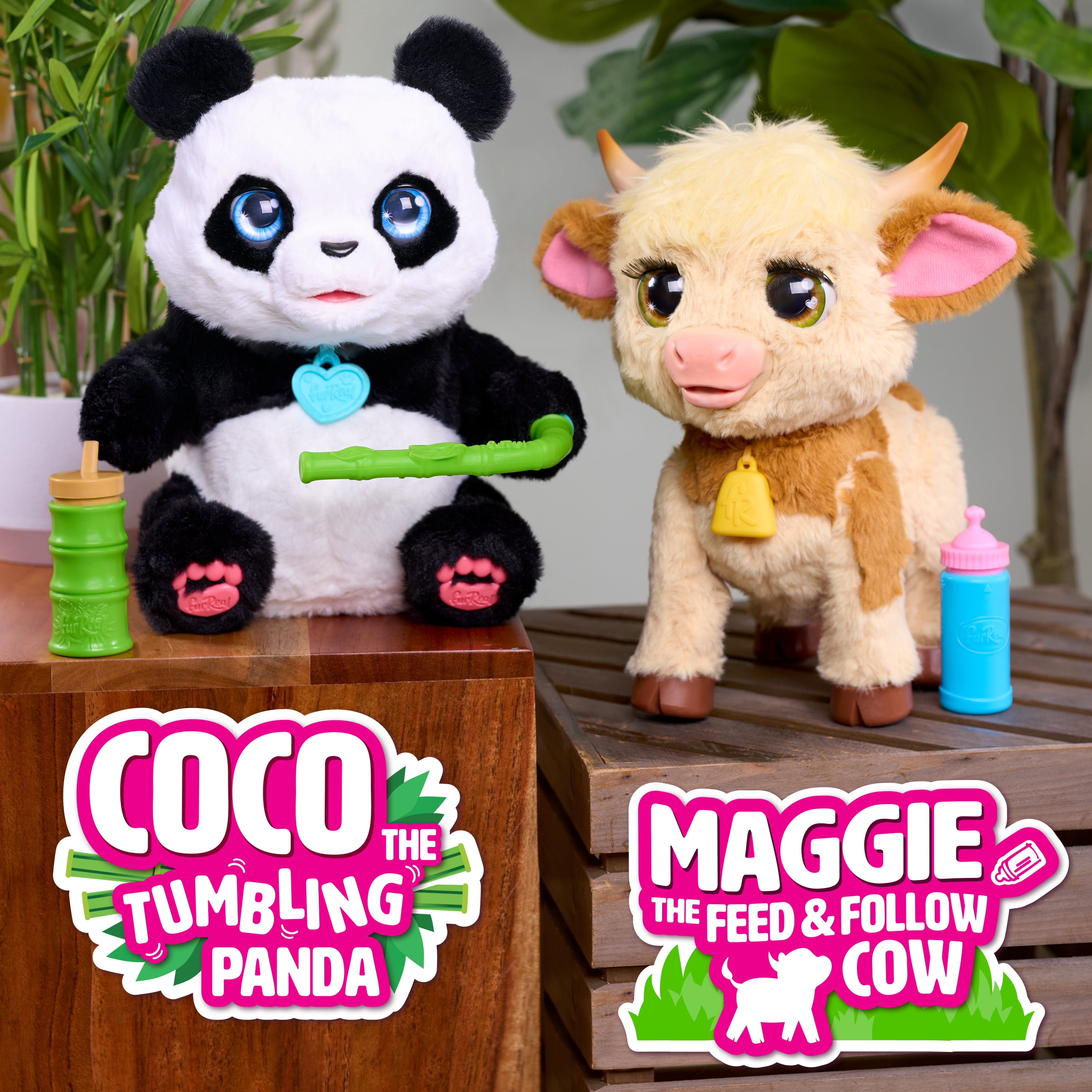Jouet interactif à l’effigie de la vache Maggie de FurReal, plus de 50 sons et réactions, jouets pour enfants de 4 ans et plus par Just Play