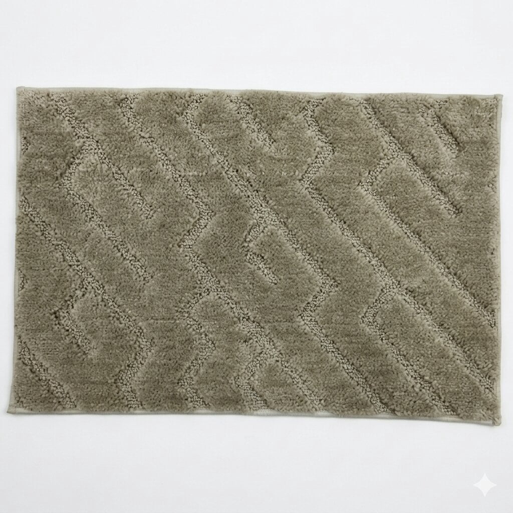 Home Decor Inc Naples Soft & Absorbent Bath Mat Set, 20" x 30", Pack of 2